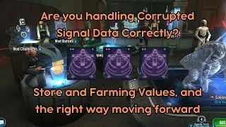 Don't fall into this Corrupted Signal Data Trap, Farming Values Explained!