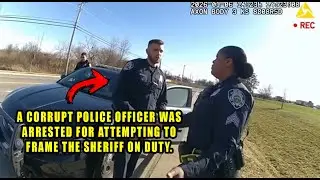 Dirty Cop Plants Evidence on an Innocent Off-Duty Sheriff &mdash; Arrested on the Spot