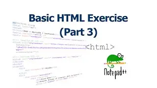 Basic HTML Exercise (Part 3)