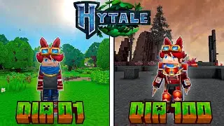 SOBREVIVENDO 100 DIAS NO HYTALE - LIVE