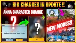 1.8 Update BGMI | BIG CHANGES IN 5MB UPDATE | ANNA CHARACTER LOOK CHANGE | NEW YEAR MODE 2022