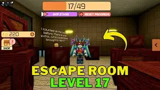 Escape Room Roblox Level 17 | Roblox 🔓 Escape Room Guide