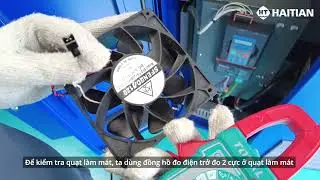 Sửa lỗi quá nhiệt biến tần trên máy ép nhựa Haitian