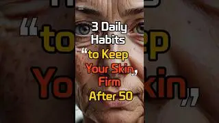 3 Daily Habits to Keep Your Skin Firm After 50 #healthandwellnessforseniors