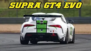 Toyota Supra GT4 Evo | Pretty quiet exhaust sounds