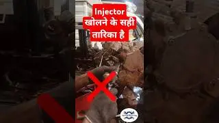 How to open an injector #mahindra #supro #service