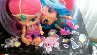 Shimmer and Shine figures