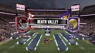 ABC Saturday Night Football intro | 3 Texas A&M @ 20 LSU | 10/25/2025