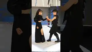 new fashion show Chinese girl boy walk #shorts #china #video