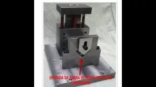 Estampo (Ferramenta) de Cortar Cantoneiras da Plenitudeferramentaria.com.br