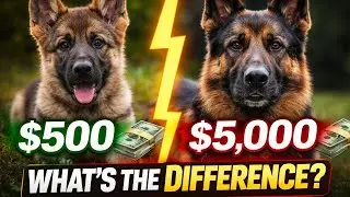 $500 vs $5,000 German Shepherd &ndash;    The Truth Breeders Won&rsquo;t Tell You
