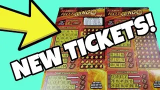 New Ticket Win🤑 $5 Flaming HOT Slingo - Arizona Lottery Scratchers