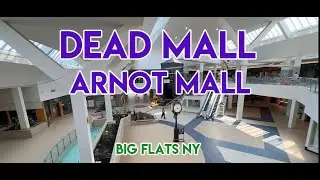 DEAD MALL - ARNOT MALL - BIG FLATS NY - A DYING AESTHETIC DREAM