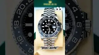 Rolex GMT &ldquo;Bruce Wayne&rdquo; Is a Dark Icon