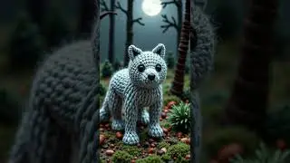 Yarnworld night forest