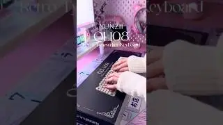 YUNZII QL108 Full-Size Wired Typewriter Style Custom Mechanical Keyboard 🤍 @YUNZIIKEYBOARD