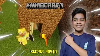 Live Exploration Minecraft Secret Underground Base || Secret Rasta