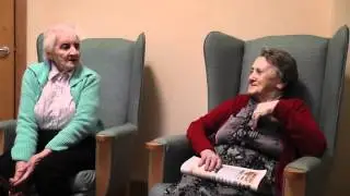 Cork Nursing Homes Mary and Dolly talk about crossroads dancing.MTS