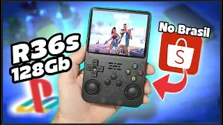 Comprei o PORTÁTIL R36S ORIGINAL de 128Gb da Shopee !