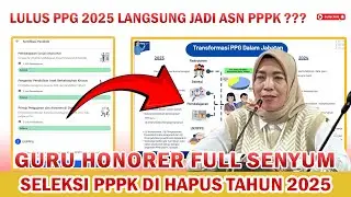 🔴PPPK DI HAPUS, SKEMA BARU REKRUTMEN GURU ASN TAHUN 2025 ❗#pppkguru #ppgguru #tipsppg #infoguru