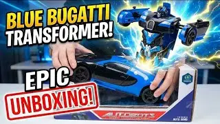 Autobots Remote Deformation Model Car Unboxing & First Look | 1:18 Scale Toy Car Demo #ToyUnboxing 