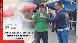 Crimen de Michel Dayana: así fue como Harold Echeverry escapó a Villavicencio | Canal 1