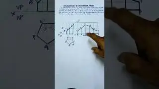 Development of pentagonal prism