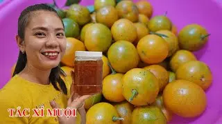 Cách làm tắc xí muội thơm ngon giải nhiệt mùa tết