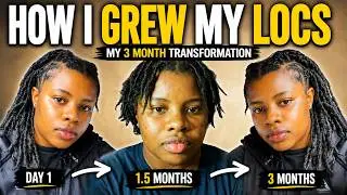 How to GROW Healthy LOCS FAST!! (My 2 Year Routine) 