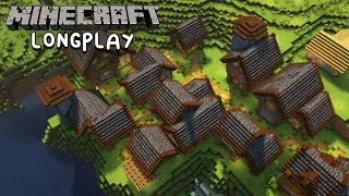 Minecraft Survival [1.19]: Relaxing Longplay #17 - Villager Houses, Part 1 (No Commentary)