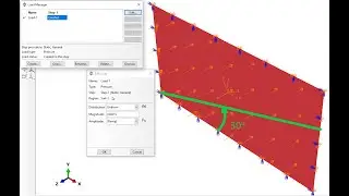 Example 3.8 How to create a local coordinate system to define material orientations in Abaqus