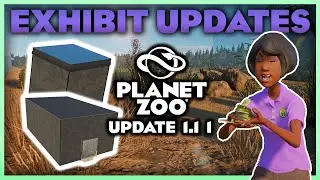 Huge Exhibit Updates and Changes | Ambassador Animals, Automatic Management | Planet Zoo Update 1.11