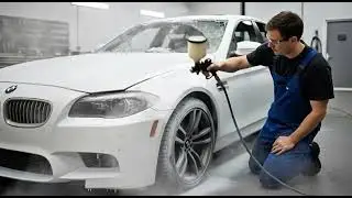 ASMR Car Restoration! Full Restoration 2012 BMW M5 from Total Disrepair to Looking New #ASMR #BMWM5