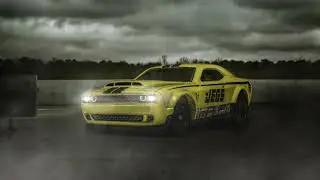 Hot Wheels - Dodge Challenger - Making of - Photoshop