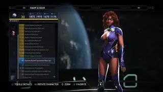 Injustice 2 Startfire Gear Customization (Updated 2021)