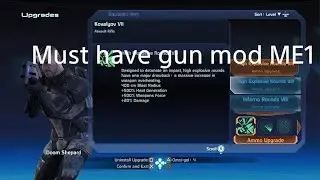 What is the best gun mod combo in Mass Effect?
