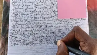 Modern Signature Design Live | American Calligraphy Style