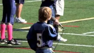Sean&aacute;n (Seany) Ellis sings our National Anthem 10/2010 for SYFL