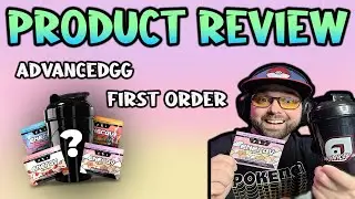 My First Review of ADVANCEDgg {Mystery Shaker and Energy Sampler - Magic Rainbow Sherbet)