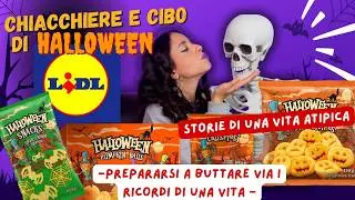 Assaggi Lidl Halloween e Chiacchiere 🎃🍟 |Prepararsi per buttare via i ricordi😵 (La mia Vita Atipica)