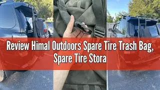 Review Himal Outdoors Spare Tire Trash Bag, Spare Tire Storage Bag,SUV Trunk Organizer for Outdoor O