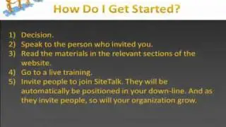SiteTalk Business Tutorial 1