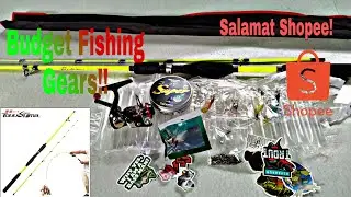 Shopee Fishing Set up/Tokushima Rod, Reel 500series,Lures, Line/ Budget Fishing set up for Beginners