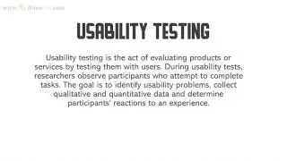 Usability Testing