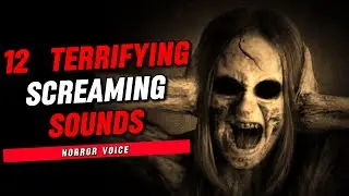 12  TERRIFYING SCREAMING Sounds  | Scary Horror Sound That Will Haunt You