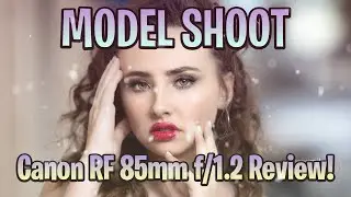 Canon RF 85mm f/1.2 Model Shoot & Review by Darren Miles