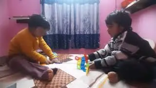 Parth Prisha Playing With Toys