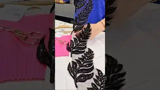 Gorgeous cutdana lace | New design arrival | handmade lace designs👌Azan X laces