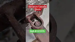Serratura elettrica cancello non chiudeva, ora chiude. #serrature #cancelli #serraturedisicurezza