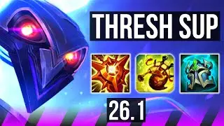 THRESH & Yunara vs BLITZCRANK & Tristana (SUP) | Good KDA: 5/2/25 | KR Master | 26.1